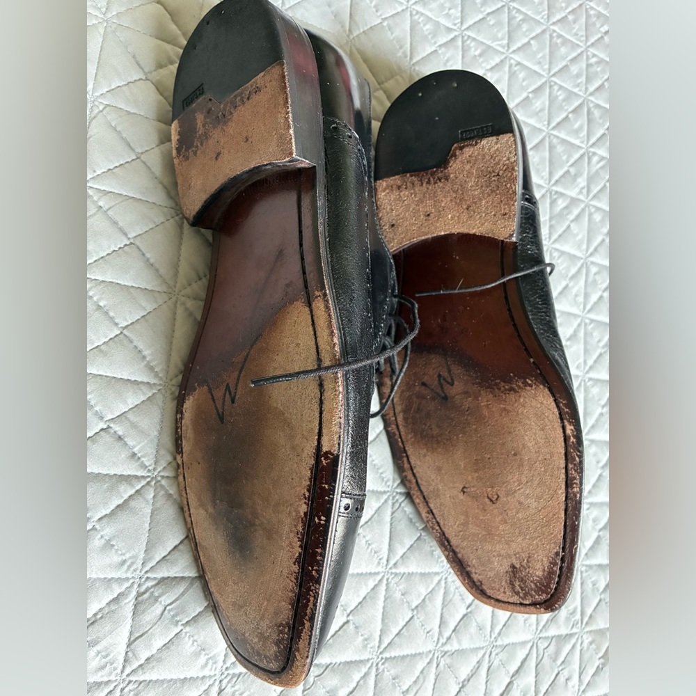 Wing-Tip Oxfords Florsheim Imperial 9EEE OTAVIO Mid-Town Cap Toe 2-Tone Shoes! - Picture 7 of 16